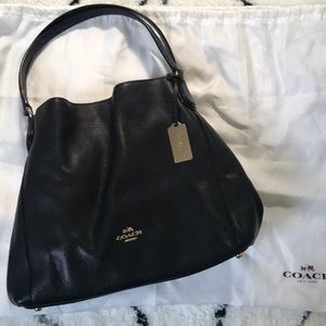 Coach Signature Edie Handbag